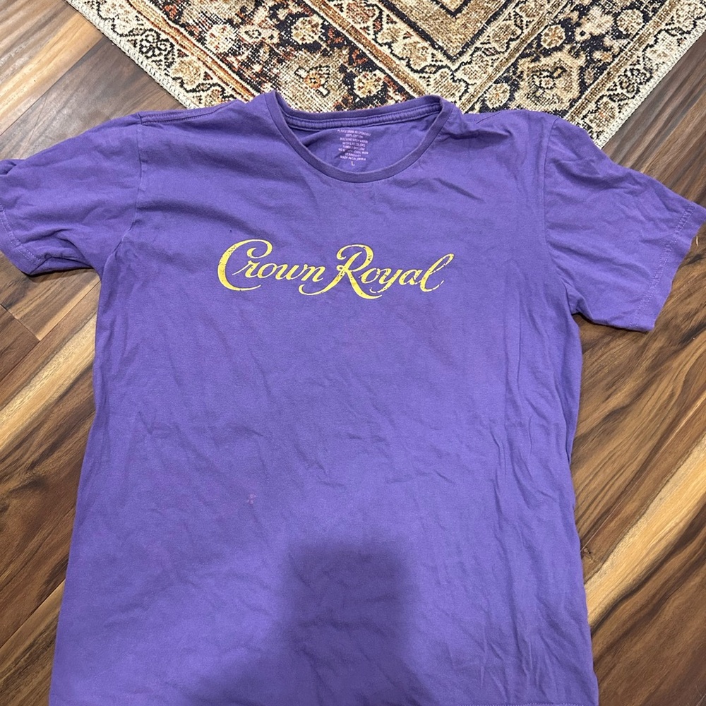 Purple Men's Short Sleeve Tee